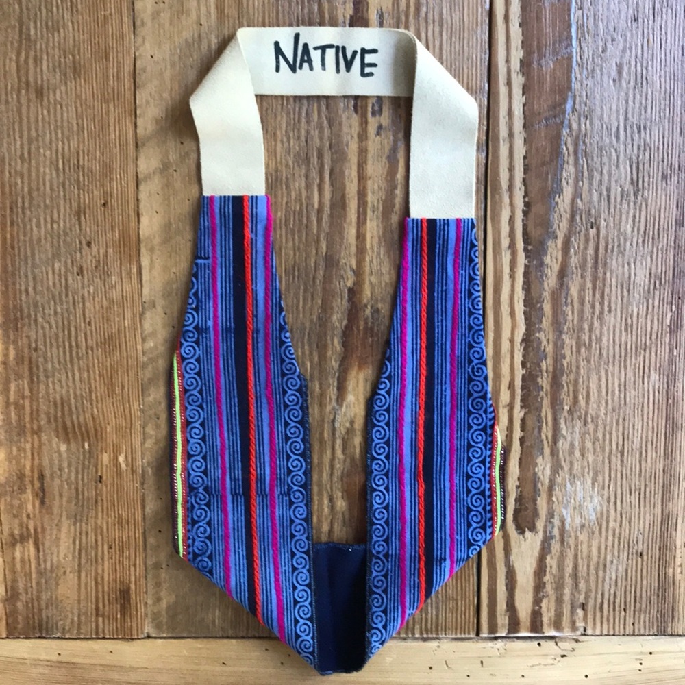Orijinal NATIVE Scarf Necklace - Handmade in NC